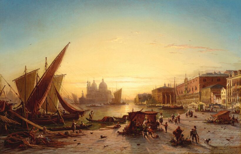 Louis Mecklenburg Velence, 1854