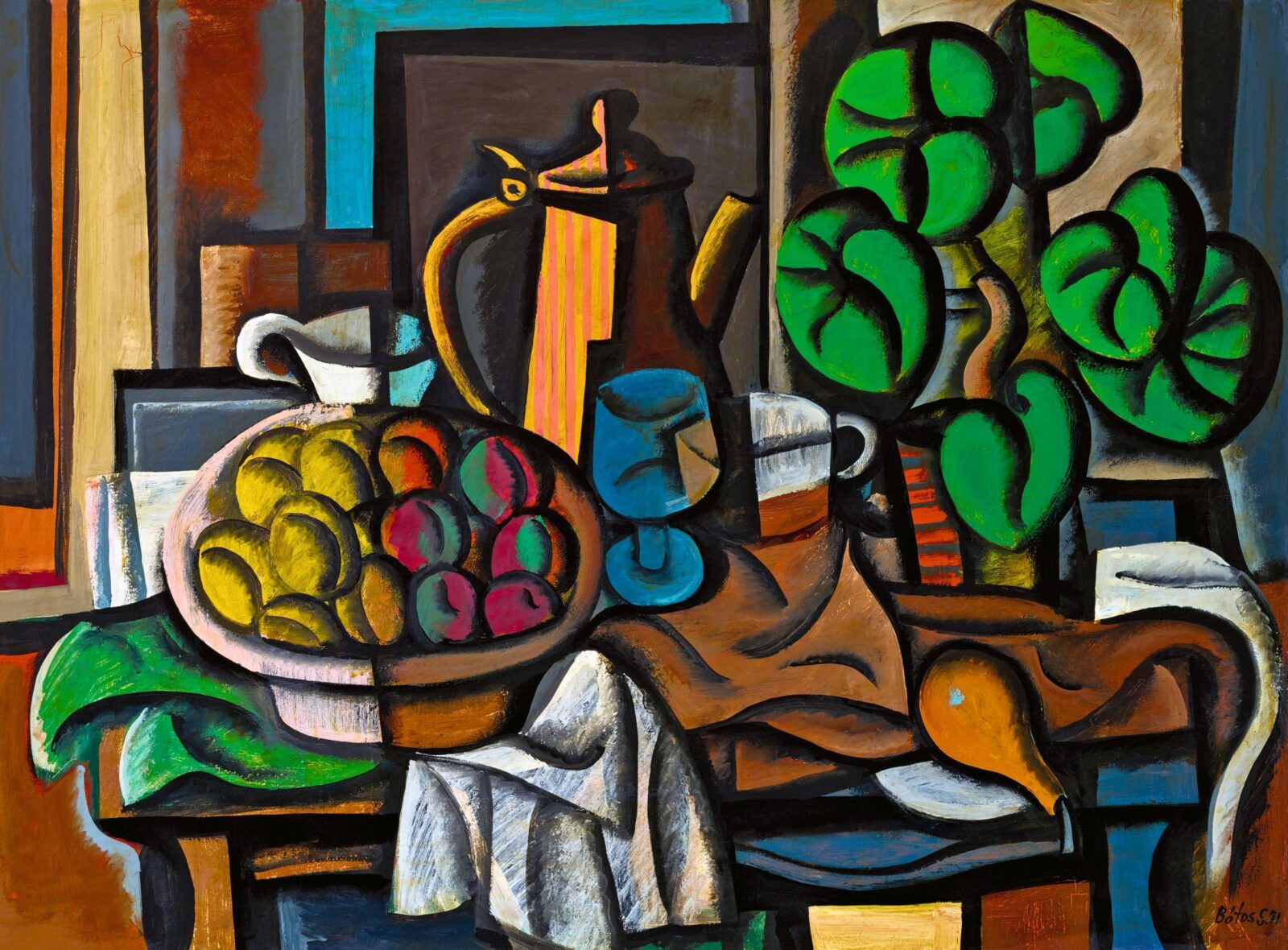 Bótos Sándor Műtermi csendélet