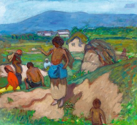 Iványi Grünwald Béla Nagybányai táj, 1909 körül