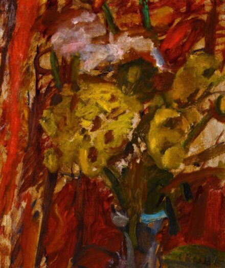 Czóbel Béla Virágcsendélet vázával, 1930-as évek