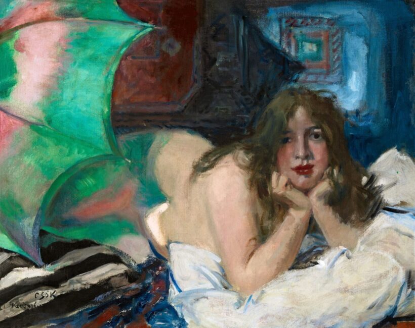 Csók István Műteremsarok (Délutáni fények a műteremben), 1916