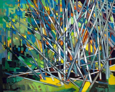 Józsa Sándor Foret de Bouleaux En Perdition, 1982