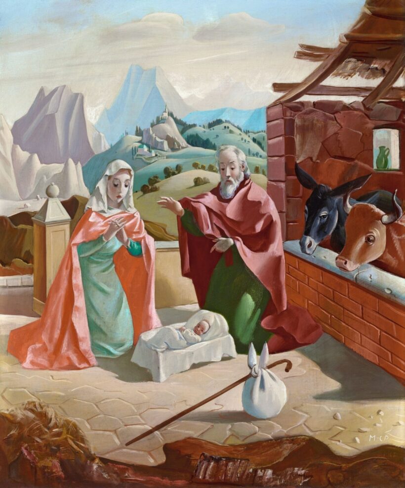 Molnár C. Pál Szent Család, 1940 körül