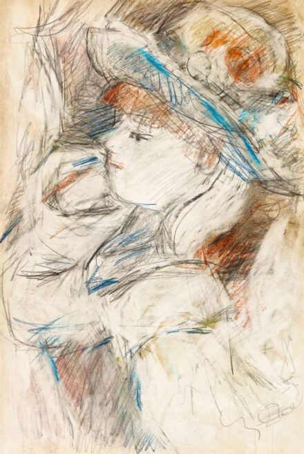 Czóbel Béla Párizsi páholyban (Hommage á Renoir)