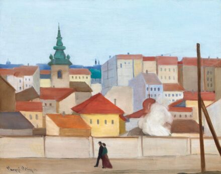 Vaszkó Ödön Budapest, Krisztinaváros (Vasárnapi séta), 1931