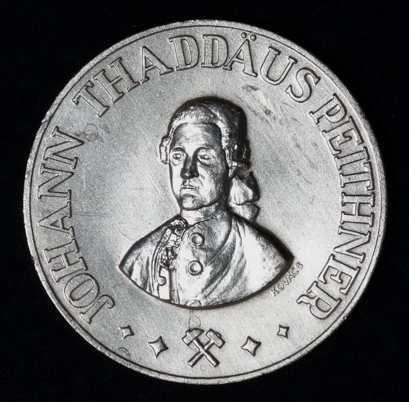 Kovács Dezső (1921): Johann Thaddaus Peithner - A selmeci bányászati akadémia alapításának emlékére, 1970