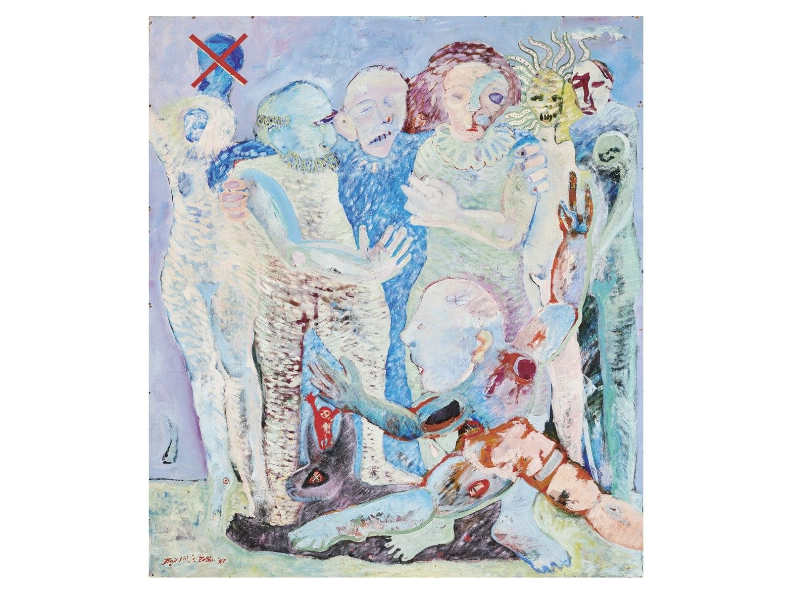 Baji Miklós Zoltán: Kételkedők (1987)