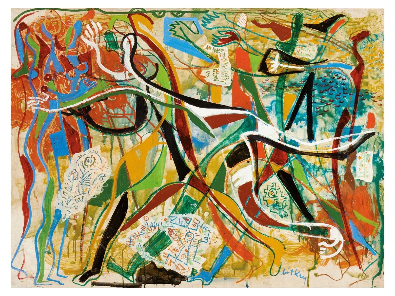 Littkey György:Szürreális kompozíció I.