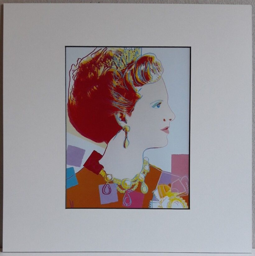 Andy Warhol - Königin Margrethe