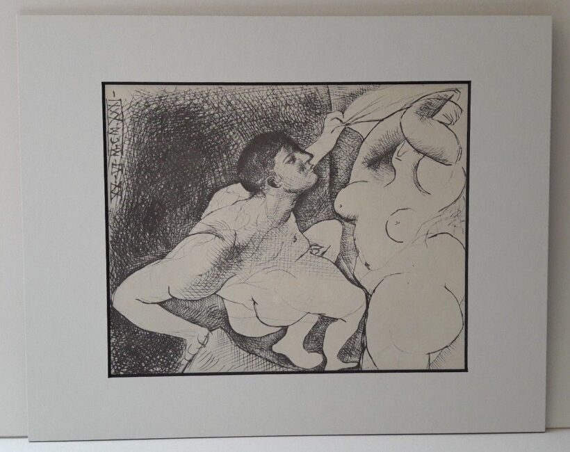 Pablo Picasso - Homme dévoilant une Femme
