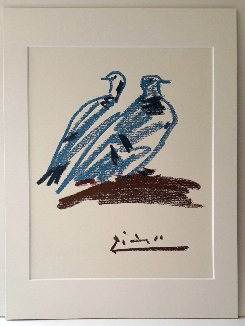 Pablo Picasso - Taubenpaar
