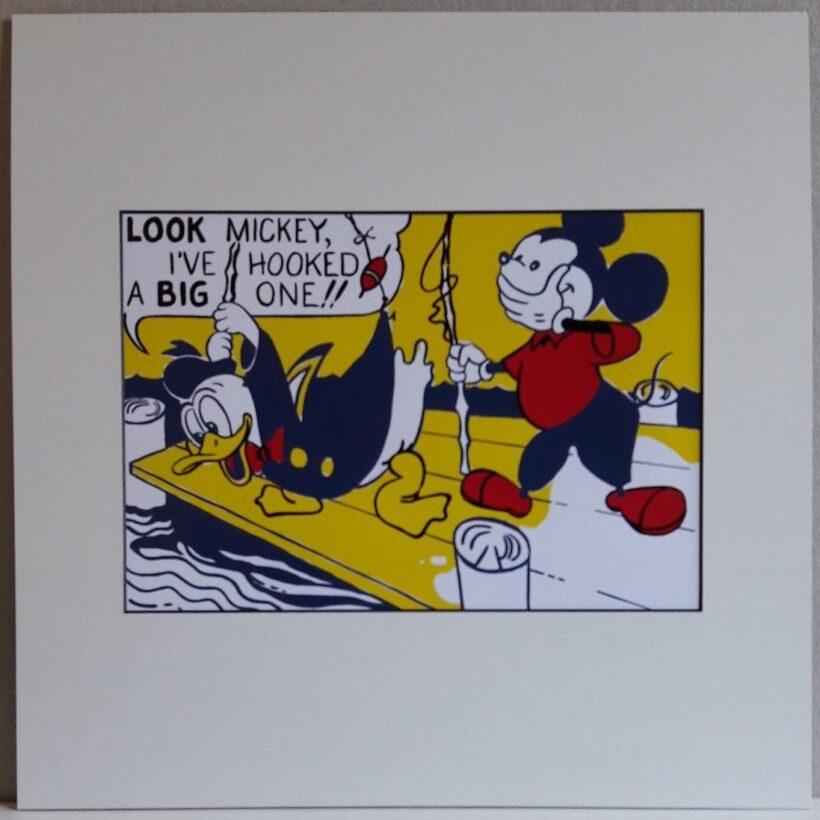 Roy Lischtenstein - Look Mickey