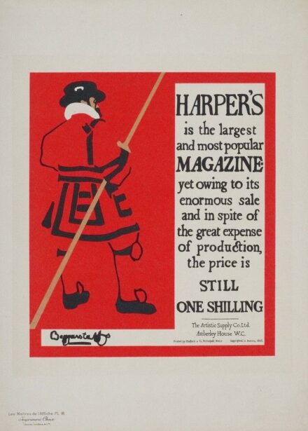 Beggarstaffs (W.Nicholson, J.Pryde): Harper's Magazine, 1895
