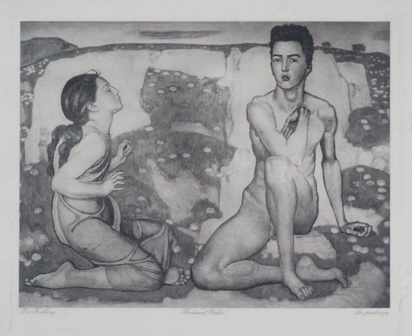 Hodler, Ferdinand (1853-1918): Tavasz