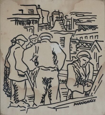 Farkasházy Miklós (1895-1964): Munkások