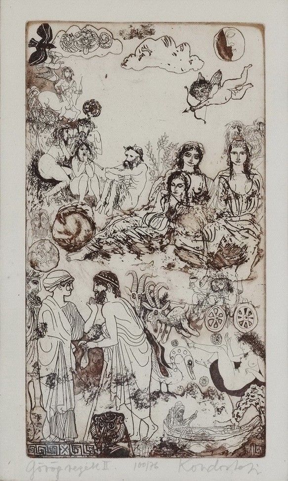 Kondor Lajos (1926-2006): Görög regék II.