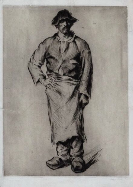 Kron Jenő (1882 - 1974): Molnárlegény, 1912
