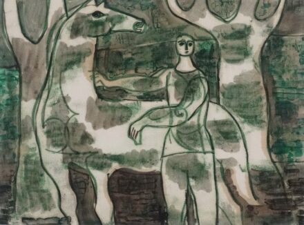 Szentgyörgyi Kornél (1916 - 2006): A zöld lovas
