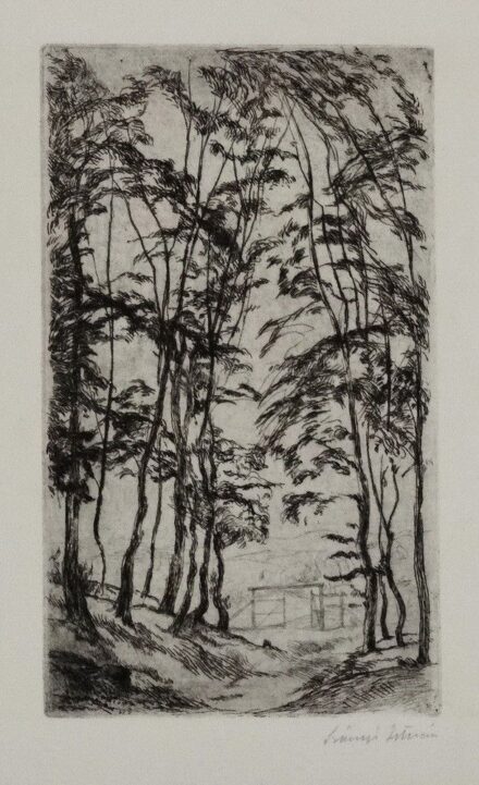 Szőnyi István (1894-1960): Kertkapu, 1925