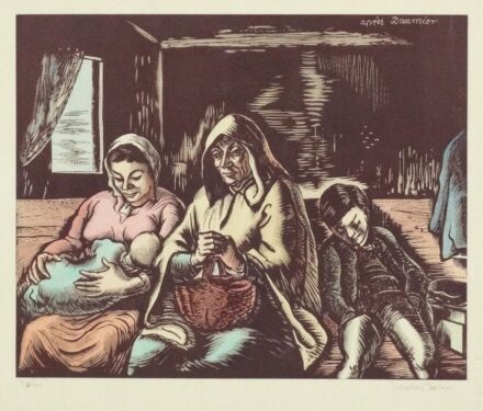 Vadász Endre (1901 - 1944): Aprés Daumier
