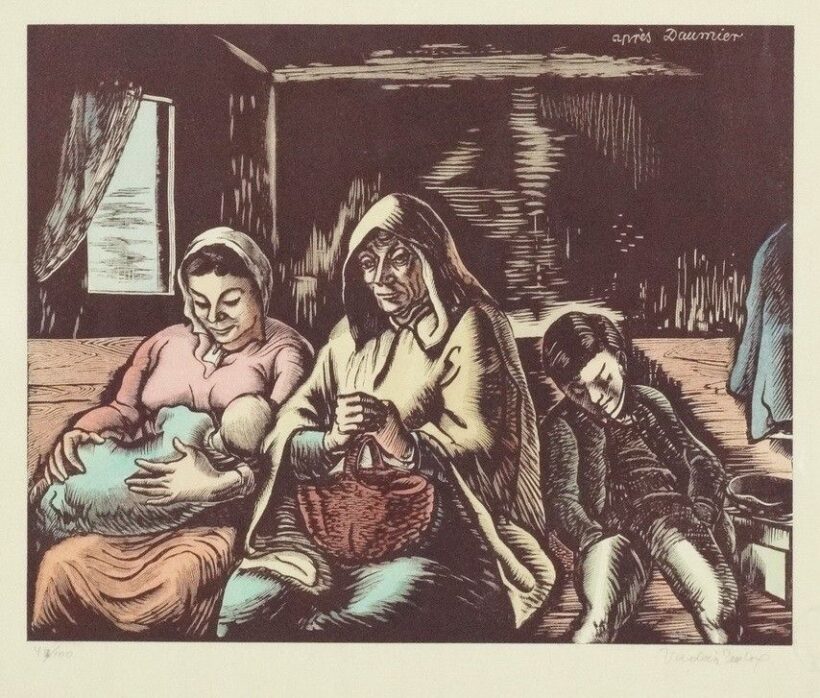 Vadász Endre (1901 - 1944): Aprés Daumier