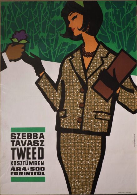 Szebb a tavasz tweed kosztümben