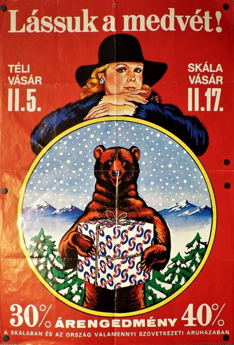 Lássuk a medvét - Skála Áruház