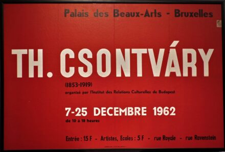 Csontváry Kosztka Tivadar kiállítása a brüsszeli Palais des Beaux-Arts-ban