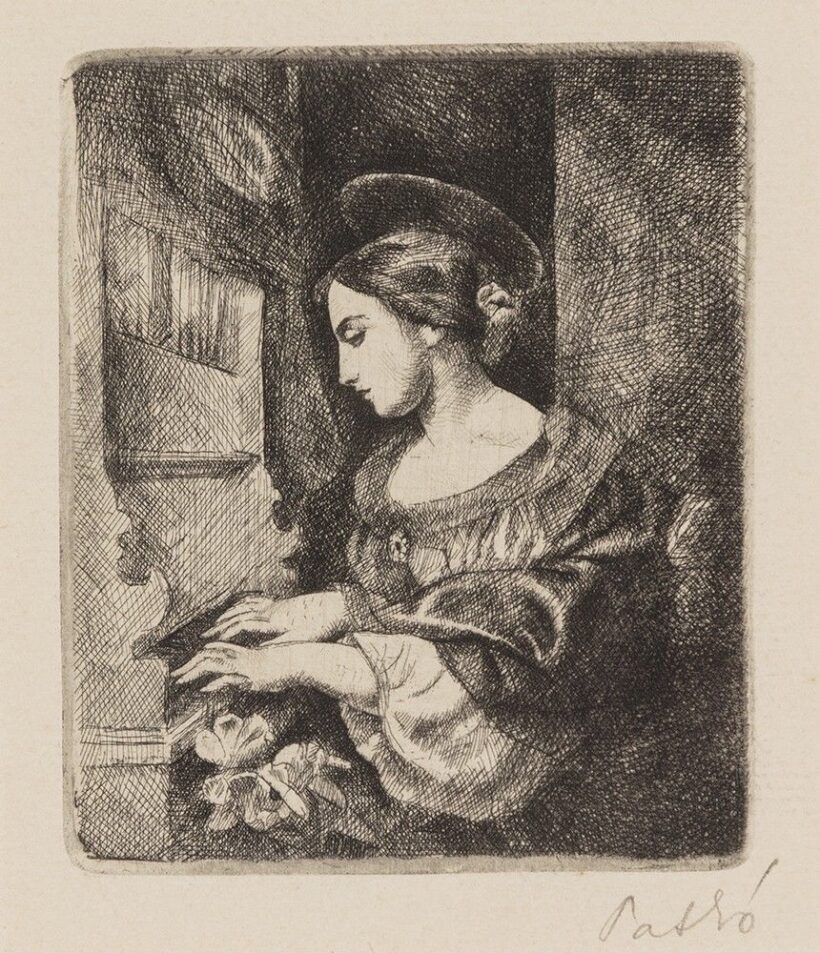 Patkó Károly: St. Cecilia