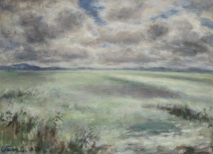 Vass Elemér: Felhős Balaton (1953)