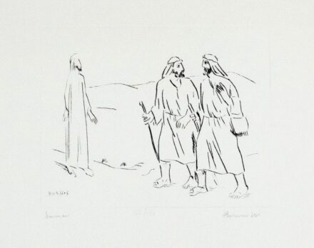 Borsos Miklós (1906 - 1990): Emmausi