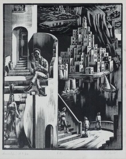 Gáborjáni Szabó Kálmán (1897 - 1955): Amalfi, 1930