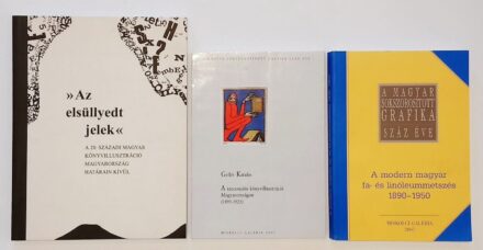 Vegyes művészeti kiadványok - 3 db