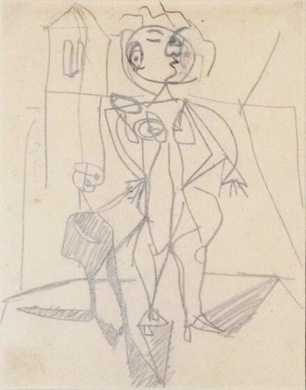 Orosz Gellért (1919 - 2002): Festő és modellje