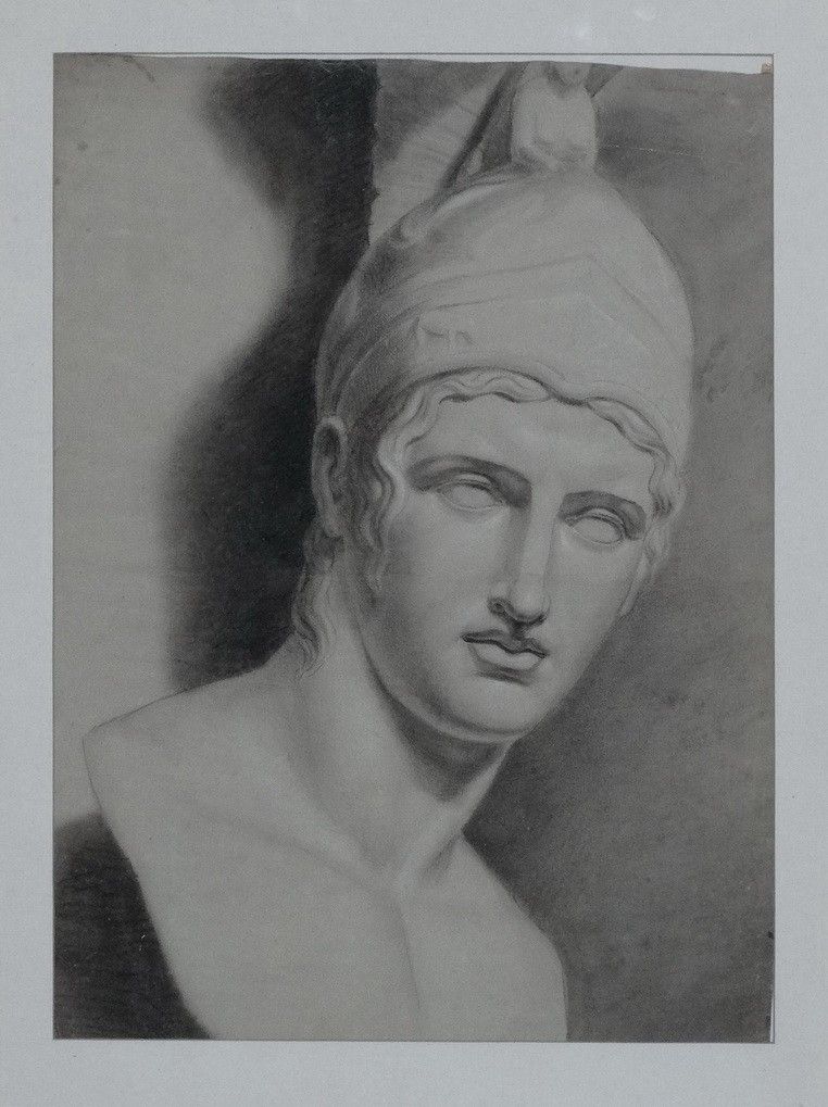 Weixelgartner Vince (1829 - 1915): Római harcos portréja