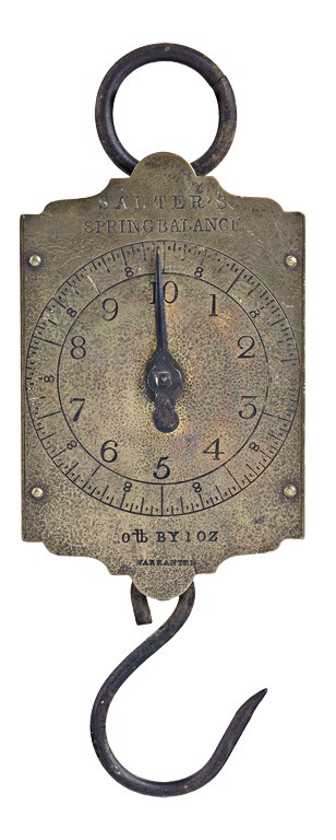 Piaci rugós mérleg