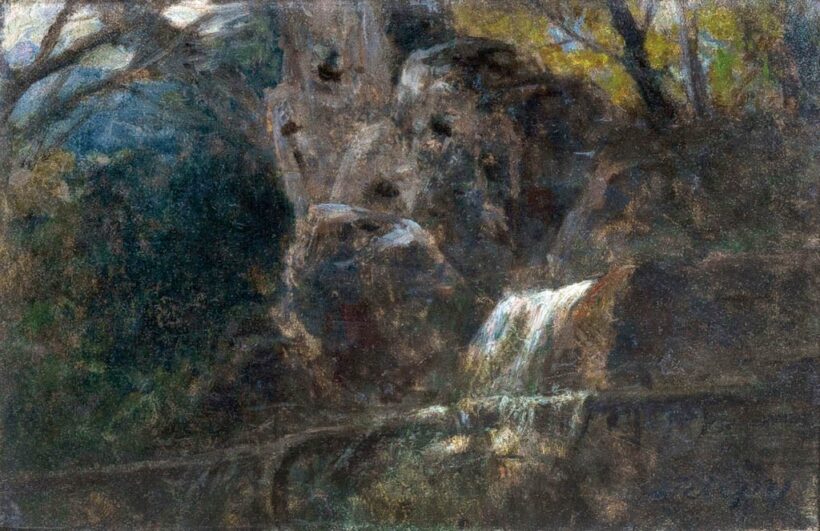 Telepy Károly (1828 - 1906): Erdei patak