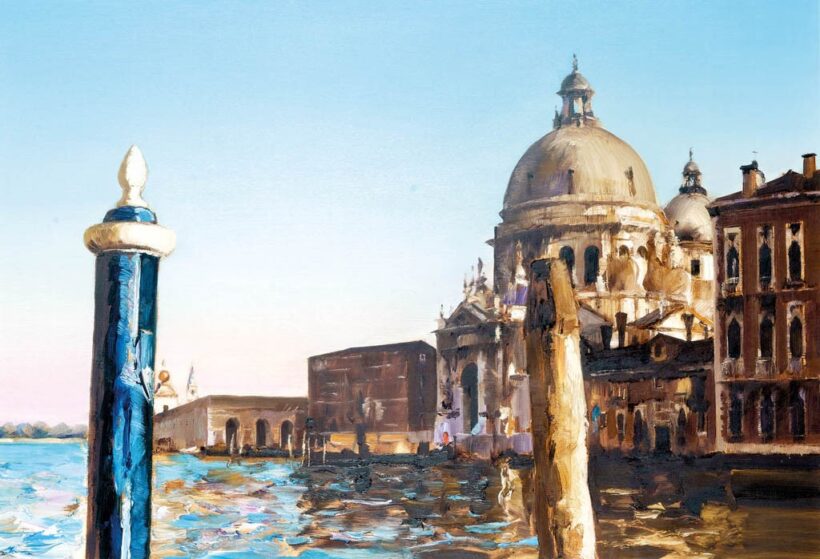 Papp Gábor (1936 - ): A Santa Maria della Salute Velencében
