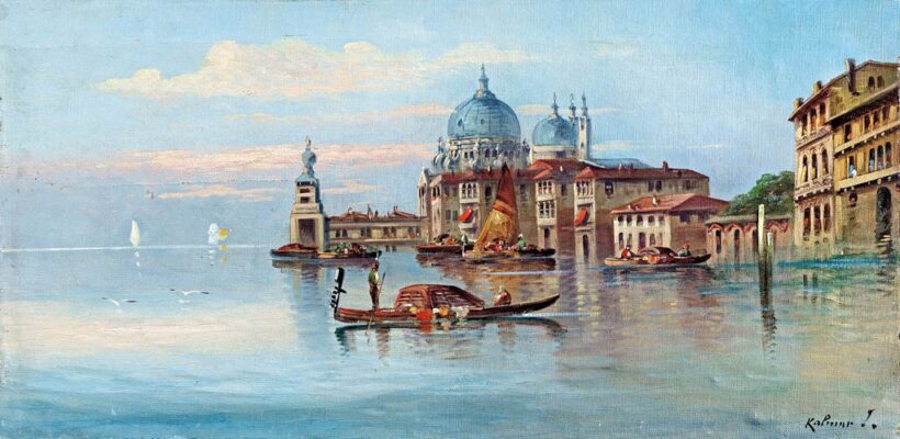 Kalmár János (1889 - 1959): Velencei részlet