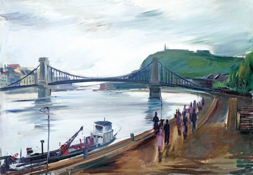 Kóka Ferenc (1934 - 1997): Budapest látképe