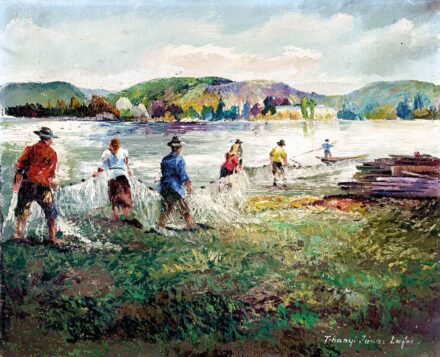 Tihanyi János Lajos (1892 - 1957): Tiszai halászok