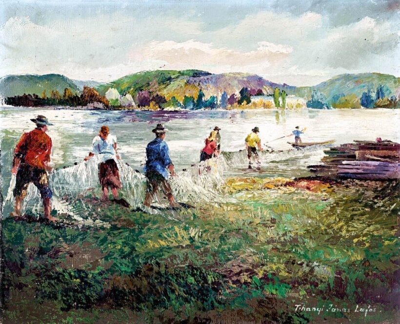 Tihanyi János Lajos (1892 - 1957): Tiszai halászok