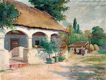 Zorkóczy Gyula (1873 - 1932): Leánderes udvar