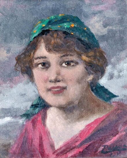 Pállya Carolus (1875 - 1948/50): Menyecske