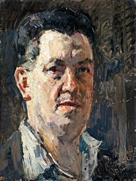 Herman Lipót (1884 - 1972): Önarckép, 1940