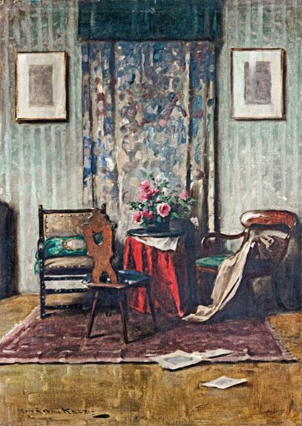 Komáromi Kacz Endre (1880 - 1969): Szobabelső
