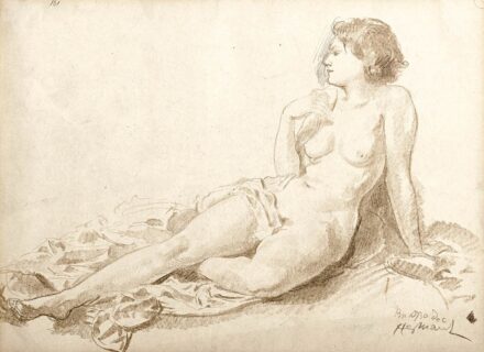 Herman Lipót (1884 - 1972): Női akt, 1930