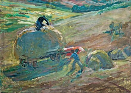 Bényi László (1909 - 2004): "Szénarakodók"