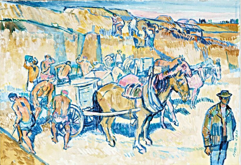 Bencze László (1907 - 1992): Nyári munka, 1960