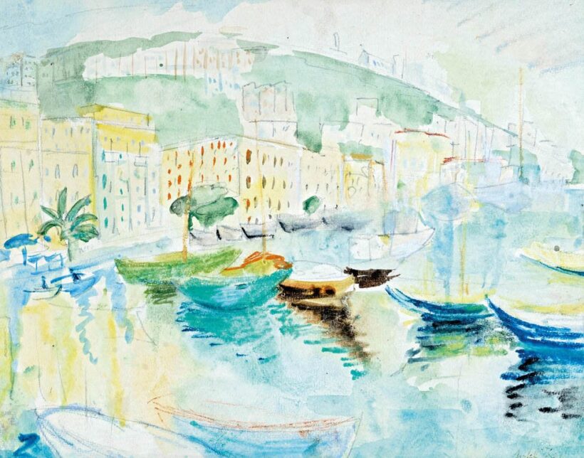 Antal Irén (1903 - 1999): Mediterrán városka